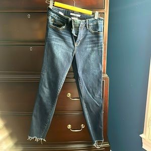 Sam Edelman Mid Rise Skinny Crop - 25” inseam
